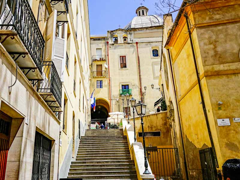 itinerario centro storico di Cagliari